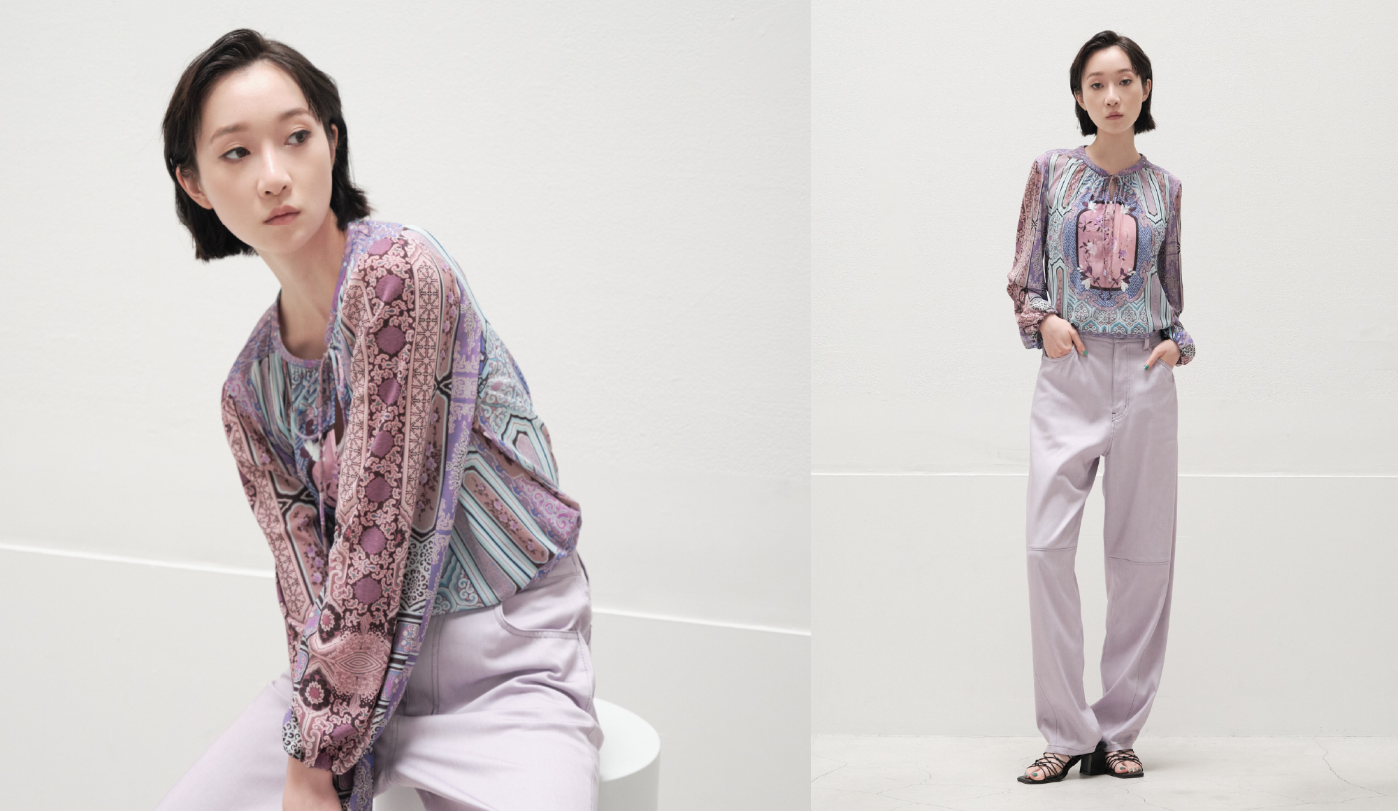 【人気】 ヴィヴィアンタム　ドラゴン　刺繍　ウールマフラー　ブルー NEW ARRIVAL | vivienne tam