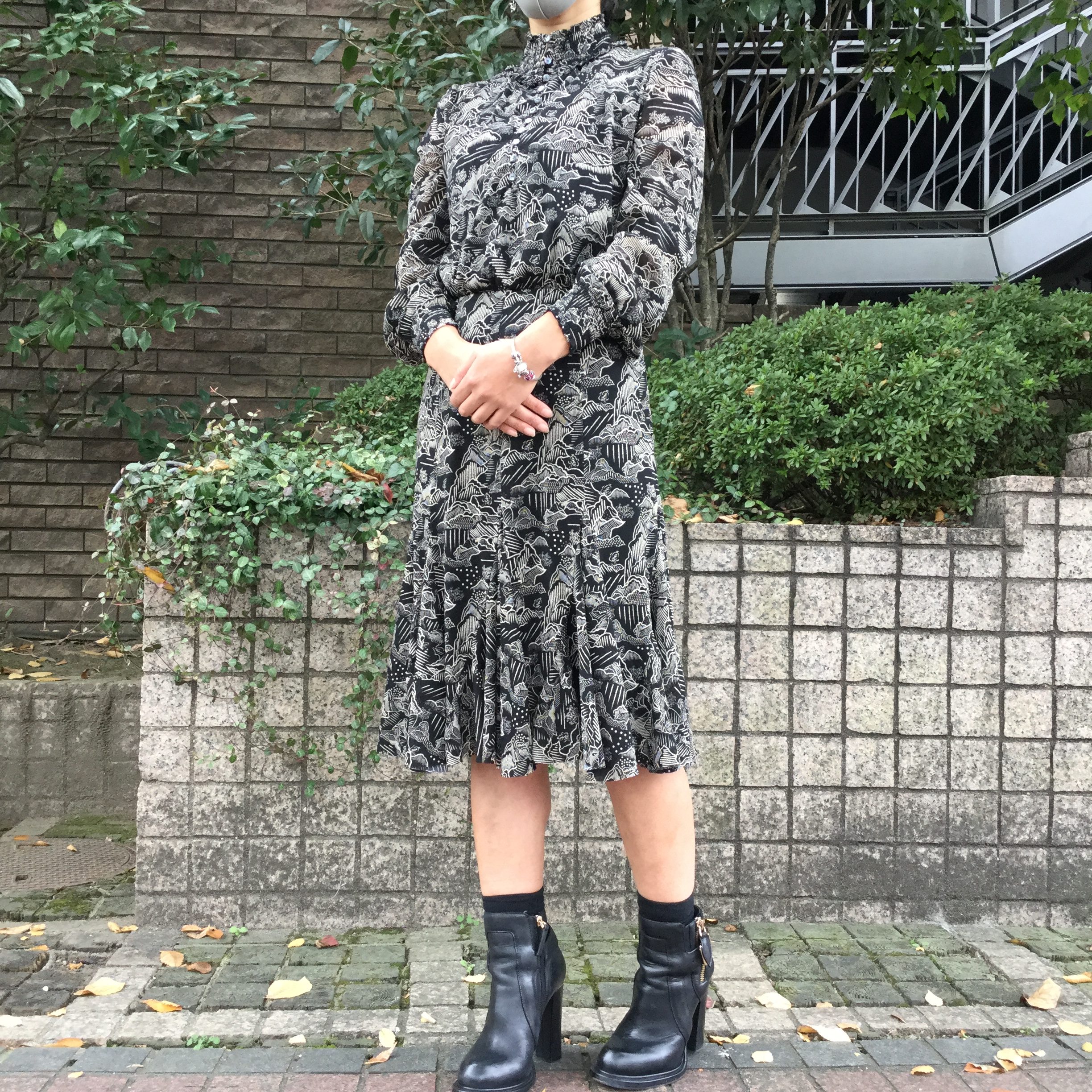 VIVIENNE TAM NETTING DRESS ワンピース シノワズリむぎ茶さんの