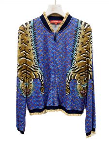 TIBET TIGER STRETCH NETTING BLOUSON