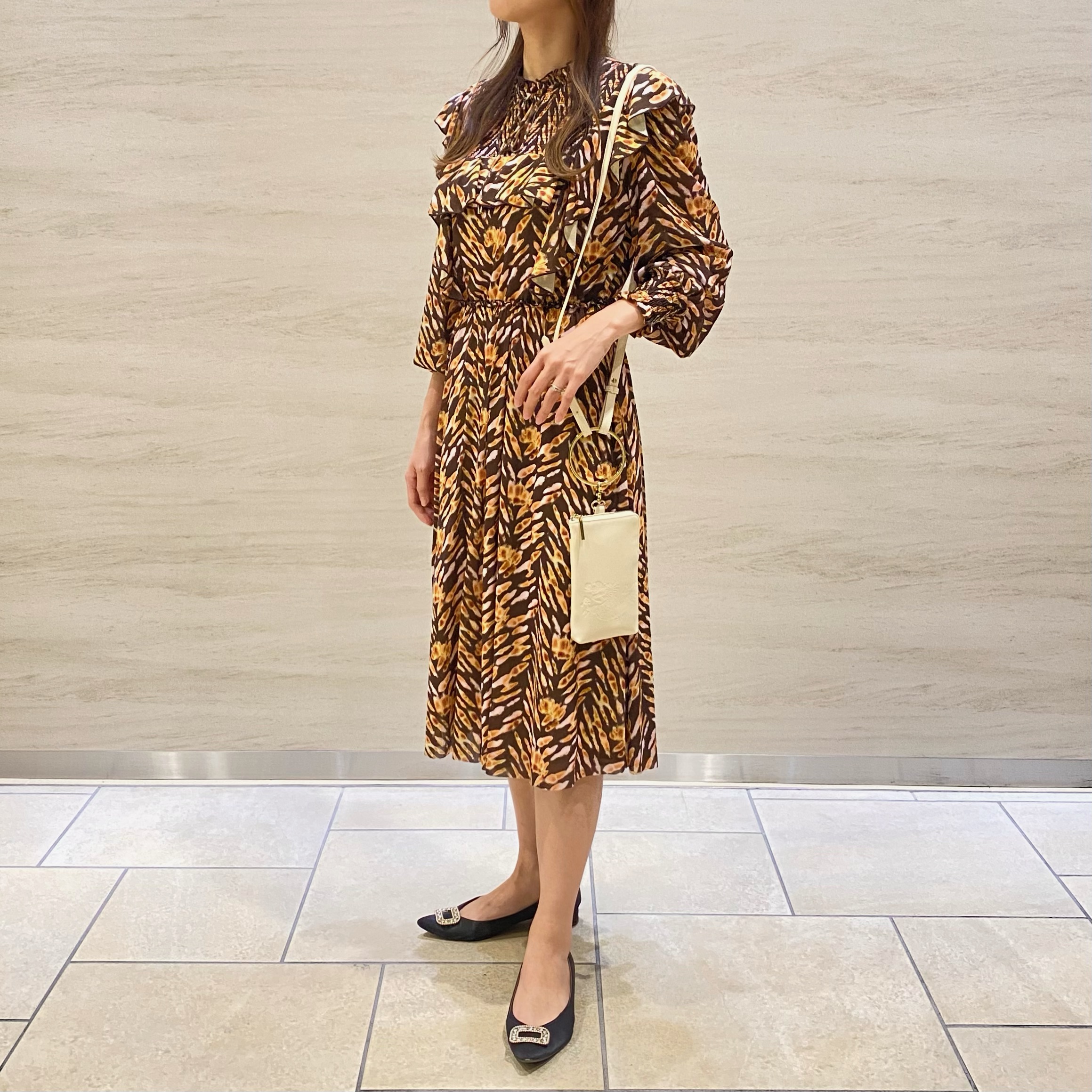 タイダイ タイガー ストレッチ ネッティング プリント ワンピース のご紹介 Vivienne Tam