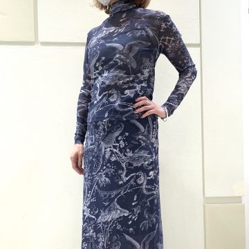 「シノワズリプリント ネットブラウス/スカート」のご紹介