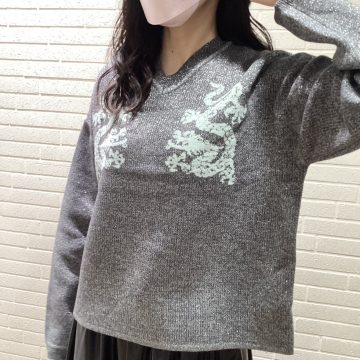 「🐉ドラゴンラメJQニット🧶」のご紹介です