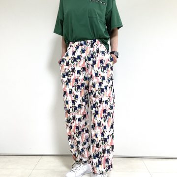 パンダプリントネットパンツのご紹介