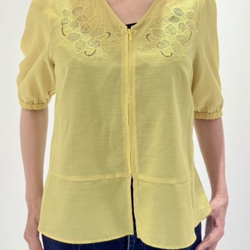SWITH-CHIC EMBROIDERY BLOUSE