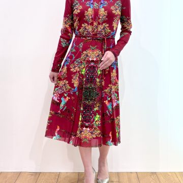 【ボンサイパールインレイプリントワンピース】のご紹介