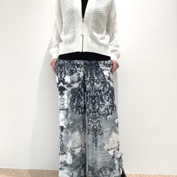 モノトーンブッダプリントネットパンツのご紹介