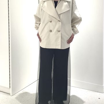 エステルレイヤードトレンチコート