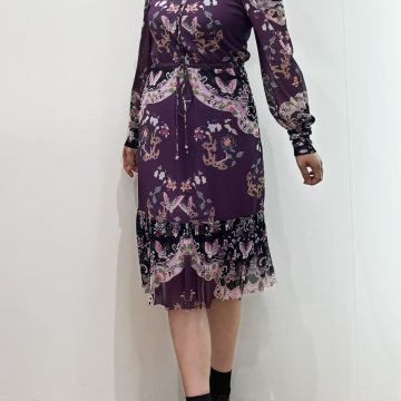 「ポーセンフローラルプリントワンピース」のご紹介